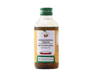 **ALT Text:** `Vaidyaratnam Mahanarayana Thailam (Valiya Narayana Thailam) Ayurvedic Oil`