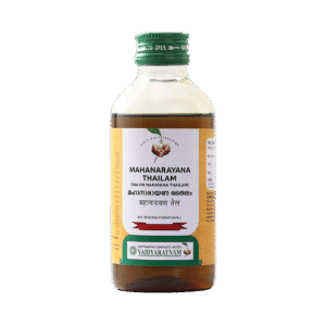 **ALT Text:** `Vaidyaratnam Mahanarayana Thailam (Valiya Narayana Thailam) Ayurvedic Oil`